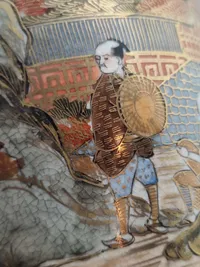 1Original Antik Japansk Satsuma signertet Hododa