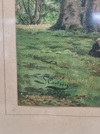 S. Carlsen  pastel fra Fredensborg
