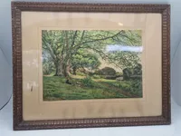 S. Carlsen  pastel fra Fredensborg