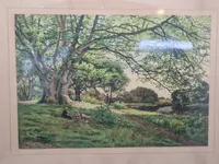 S. Carlsen  pastel fra Fredensborg