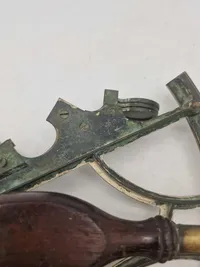 Original Dansk Antik Sekstant messing