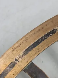 Original Dansk Antik Sekstant messing