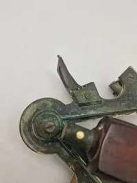 Original Dansk Antik Sekstant messing