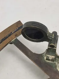 Original Dansk Antik Sekstant messing