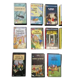Samling Tintin VHS