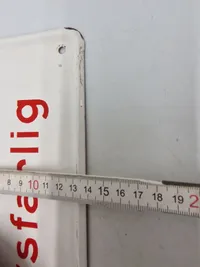 Originalt Emaljeskilt
