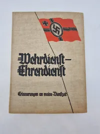 Originalt Tysk fotoalbum WW2 godt udfyldt