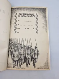 Originalt Tysk fotoalbum WW2 godt udfyldt