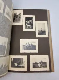 Originalt Tysk fotoalbum WW2 godt udfyldt