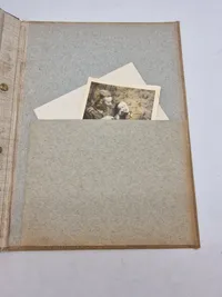 Originalt Tysk fotoalbum WW2 godt udfyldt