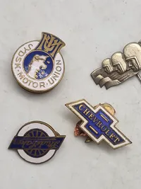 Pins automobilia