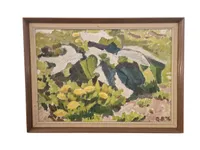 Vordingborg-maleren Gertrud Marie Egede Boberg ( 1907 - 1997)