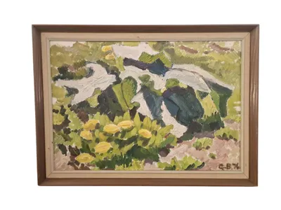 Vordingborg-maleren Gertrud Marie Egede Boberg ( 1907 - 1997)