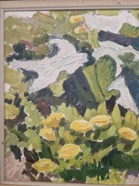 Vordingborg-maleren Gertrud Marie Egede Boberg ( 1907 - 1997)