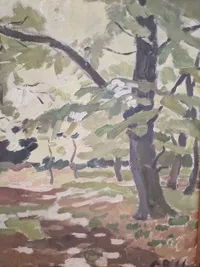 Vordingborg-maleren Gertrud Marie Egede Boberg ( 1907 - 1997)