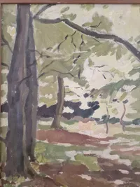 Vordingborg-maleren Gertrud Marie Egede Boberg ( 1907 - 1997)