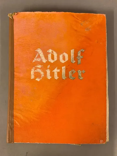 Originalt WW2 Adolf Hitler samlerhæfte