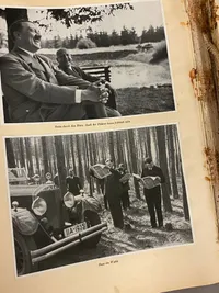 Originalt WW2 Adolf Hitler samlerhæfte