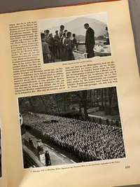 Originalt WW2 Adolf Hitler samlerhæfte