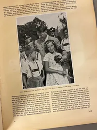 Originalt WW2 Adolf Hitler samlerhæfte
