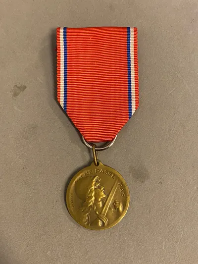 Original Fransk medalje, Verdun