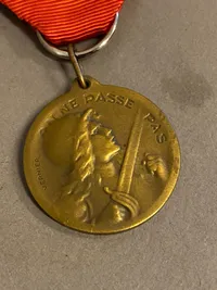 Original Fransk medalje, Verdun