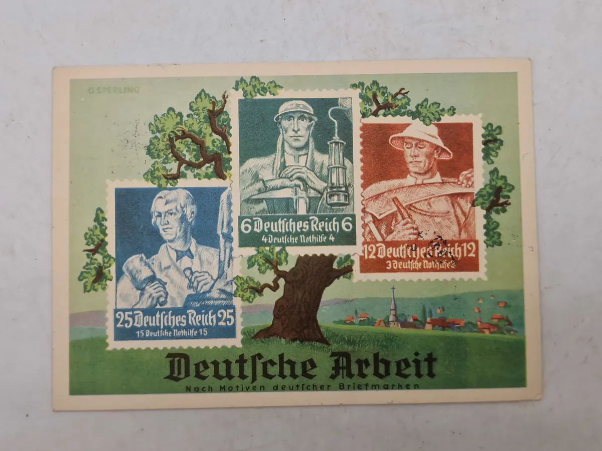 Originalt olympiaden 1936 postkort