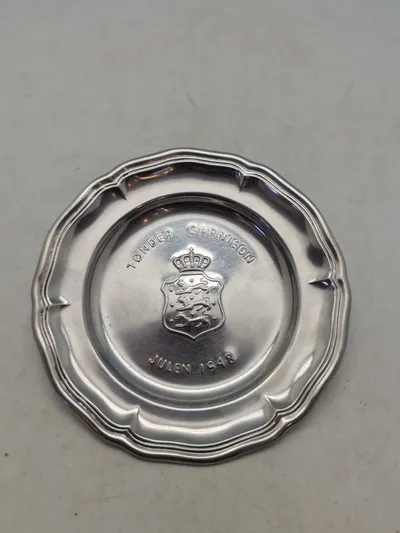 Plakette for Tønder Garnison, julen 1948