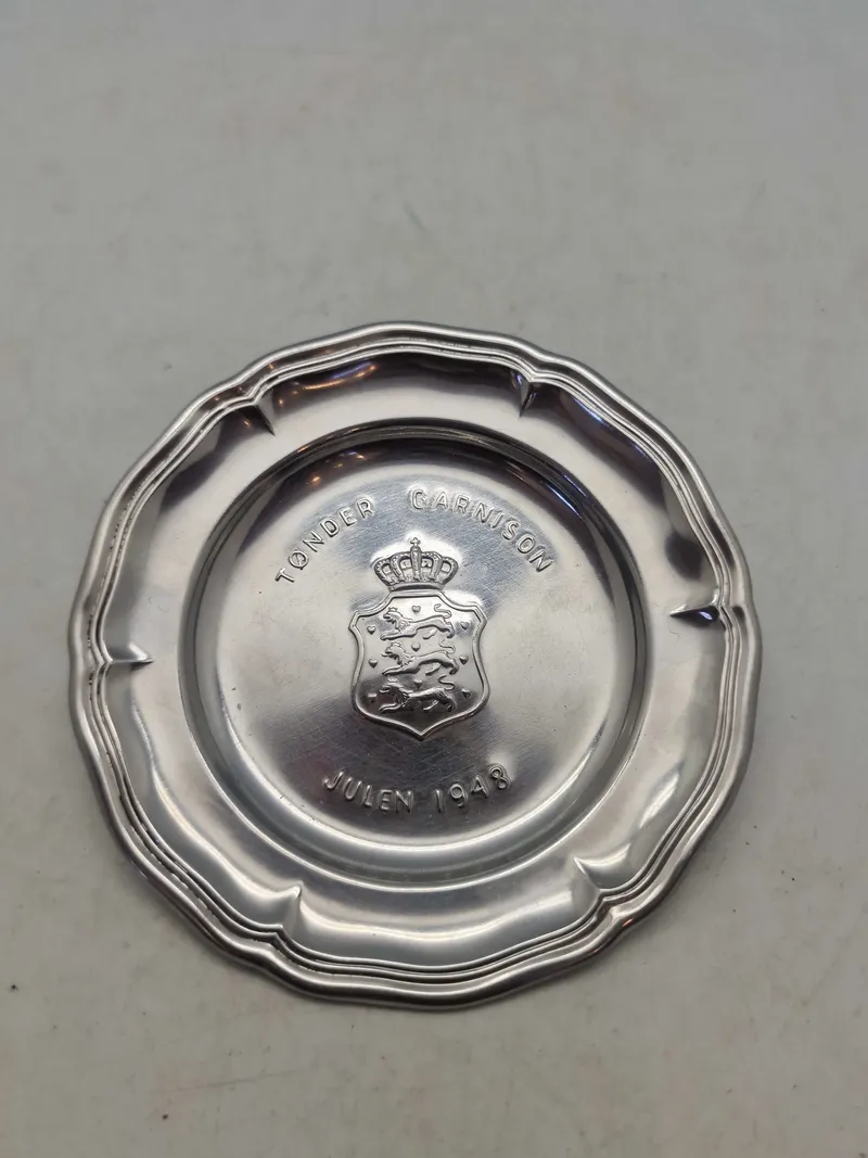 Plakette for Tønder Garnison, julen 1948