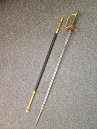 Original dansk officers kårde model 1837
