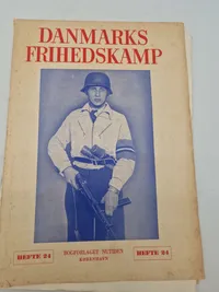 Lot originale blade og aviser, plakat genoptryk