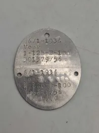 Original dansk id disk 1936