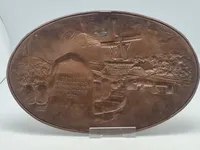 Original plakette fra genforeningen i 1920