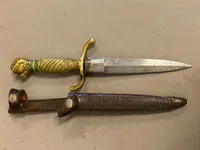 Originalt Tysk jagt daggert, velfremstillet