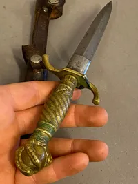 Originalt Tysk jagt daggert, velfremstillet