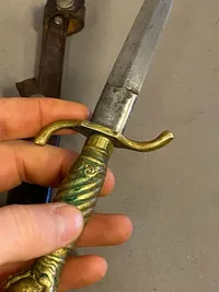 Originalt Tysk jagt daggert, velfremstillet