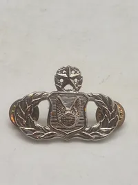 Original Master Operations Support Badge fra det amerikanske luftvåben (USAF