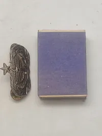 Originalt amerikansk luftvåbens tjenestemærke, specifikt et USAF Senior Services Badge
