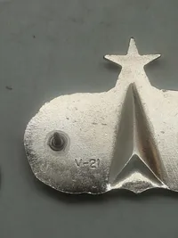 Originalt Senior Space Operations Badge fra det amerikanske luftvåben (USAF).