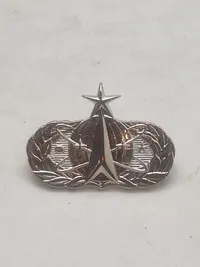 Originalt Senior Space Operations Badge fra det amerikanske luftvåben (USAF).