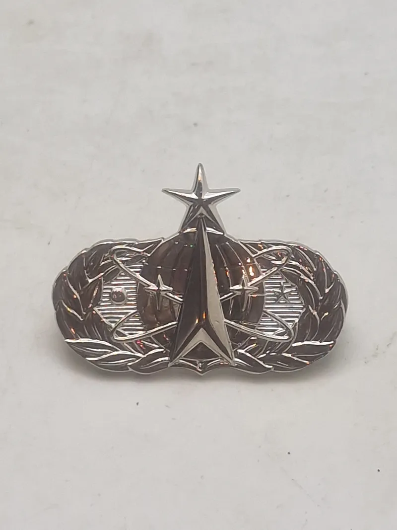 Originalt Senior Space Operations Badge fra det amerikanske luftvåben (USAF).