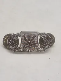 Original Air Force Occupational Badge & Operations Support-mærke fra det amerikanske luftvåben (USAF)