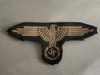 Original Waffen-SS stoførn for skråhue