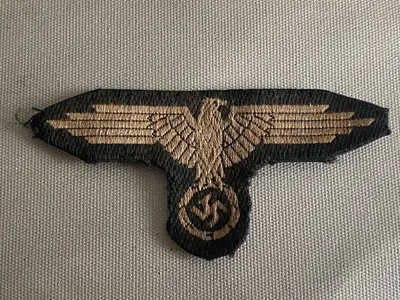 Original Waffen-SS stoførn for skråhue