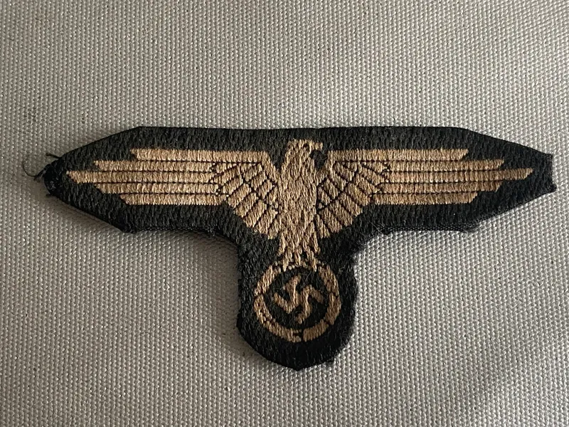 Original Waffen-SS stoførn for skråhue