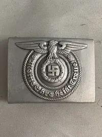 Waffen-SS bæktespænde - veludført Postwar
