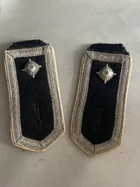 Tyske Waffen-SS skulderstropper - tidlig Postwar