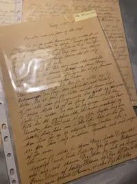 Originalt Frikorps Danmark brevlot. Chr. Ingemann Christiansen. en tom kuvert - 1 SS foldebrev og 17 løse breve. Alle fra tiden Nov. 1941 - april 1943