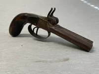 Original 1800 tals dobbeltløbet pistol
