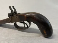 Original 1800 tals dobbeltløbet pistol